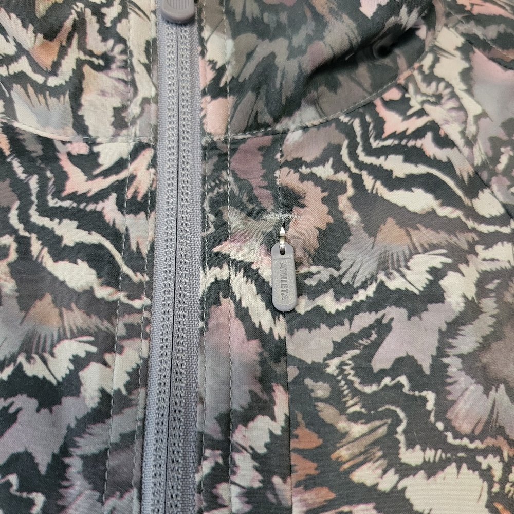 Athleta‎ Run With It Kinetic Abstract  Women's Running Fitness Jacket XL - Picture 6 of 13
